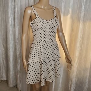 Bar III Polka Dot Dress - Size Medium